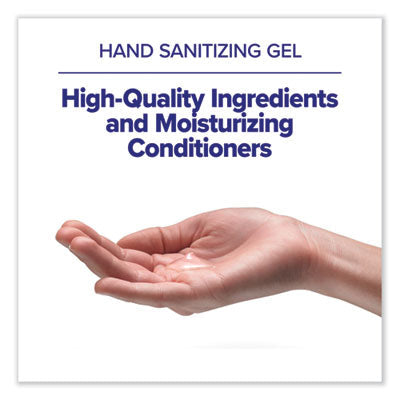 PURELL 7763-02 Advanced Gel Hand Sanitizer Refill, 1,200 mL, Clean Scent, For ES8 Dispensers, 2/Case