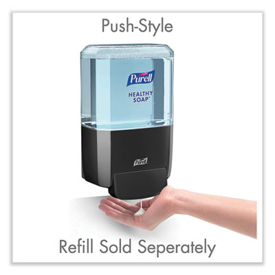 PURELL ES4 FOAM Soap Push-Style Dispenser, 1,200 mL, BLACK ( 5034-01 ) (soap inserts are sold separately)
