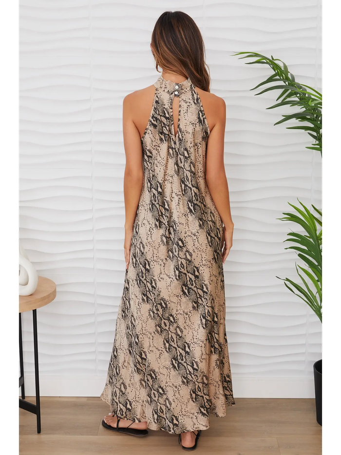 Python Maxi Dress