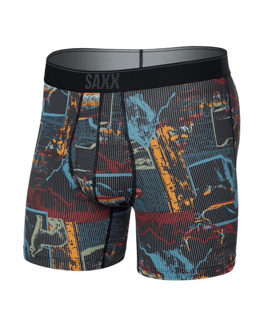Quest Quick Dry Boxer Brief - LIGHT & SHADOW