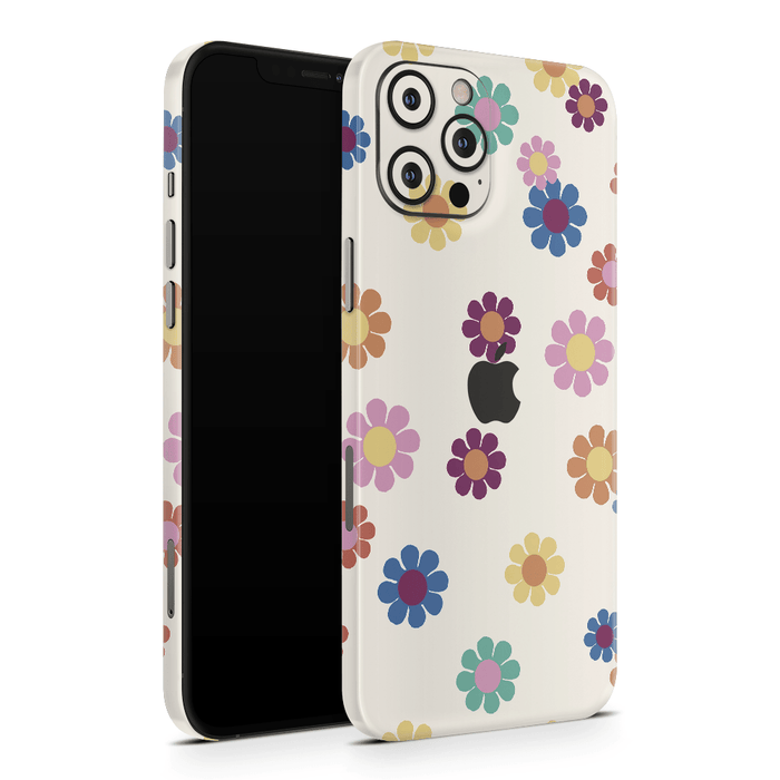 Rainbow Daisies Apple iPhone Decal Skins