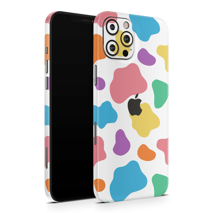 Rainbow Moo Moo Apple iPhone Decal Skins