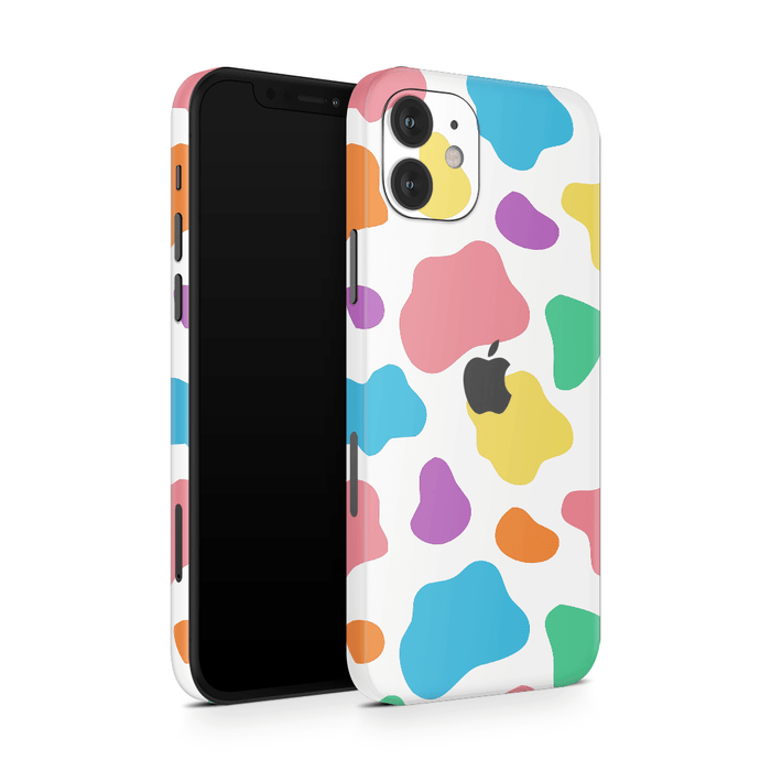 Rainbow Moo Moo Apple iPhone Decal Skins