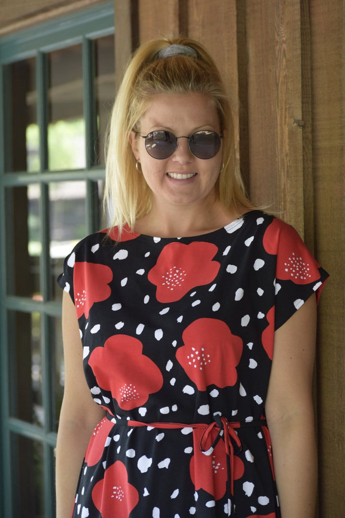 Ratia Poppyland Usva Red Dress - Nordic Labels