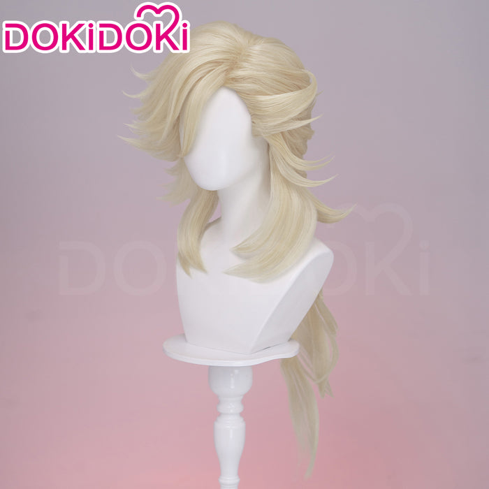 【Ready For Ship】DokiDoki Anime Cosplay Long Curly Blonde Hair