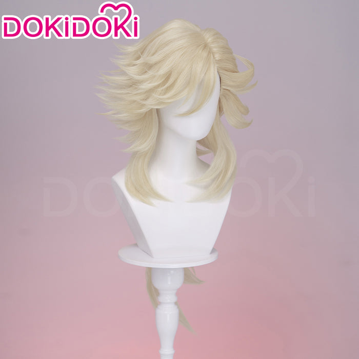 【Ready For Ship】DokiDoki Anime Cosplay Long Curly Blonde Hair