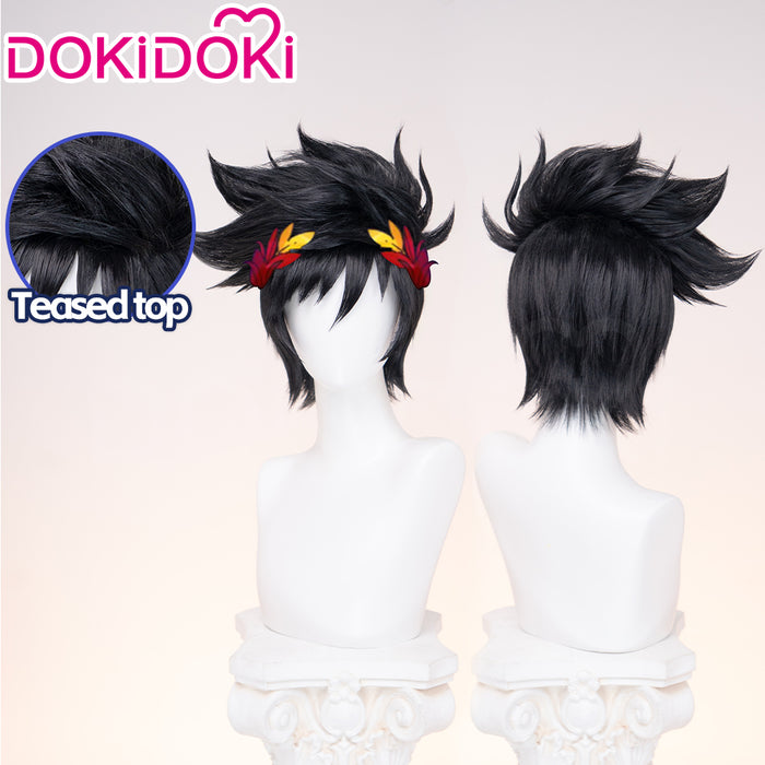 【Ready For Ship】DokiDoki Game Cosplay Underworld Prince Wig Short Black Hair
