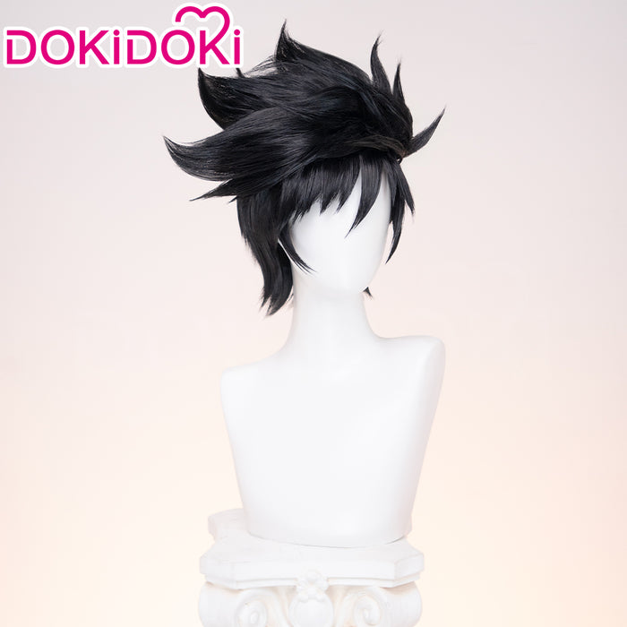 【Ready For Ship】DokiDoki Game Cosplay Underworld Prince Wig Short Black Hair