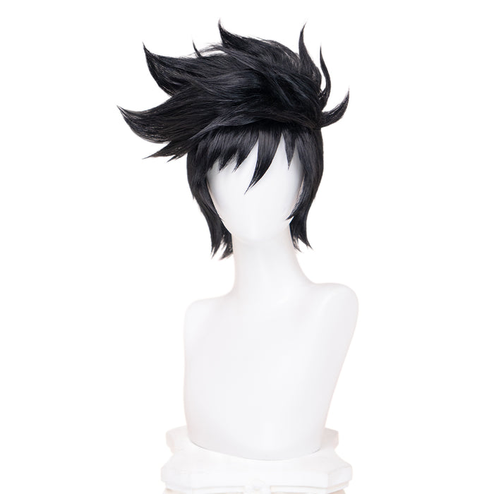 【Ready For Ship】DokiDoki Game Cosplay Underworld Prince Wig Short Black Hair