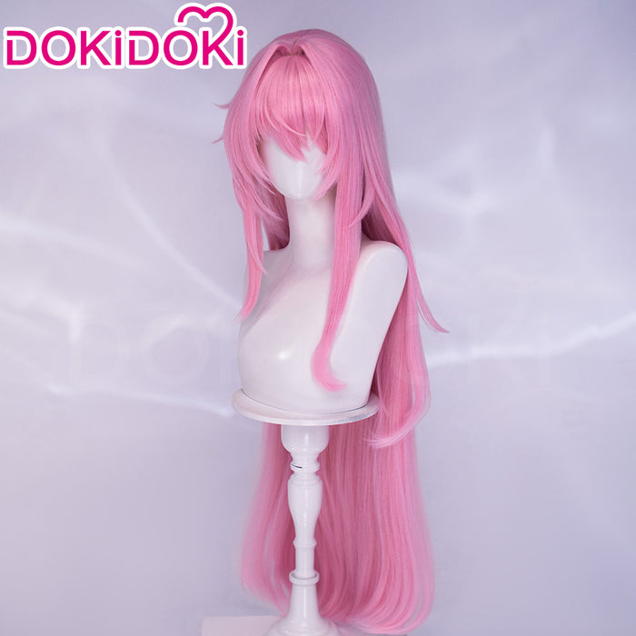 【Ready For Ship】DokiDoki Game Cosplay Wig Long Straight Pink Hair