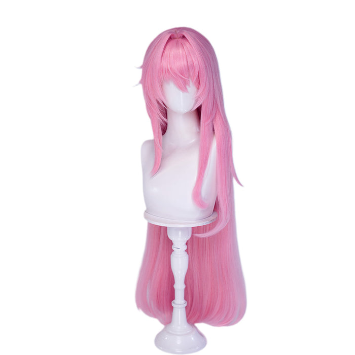 【Ready For Ship】DokiDoki Game Cosplay Wig Long Straight Pink Hair