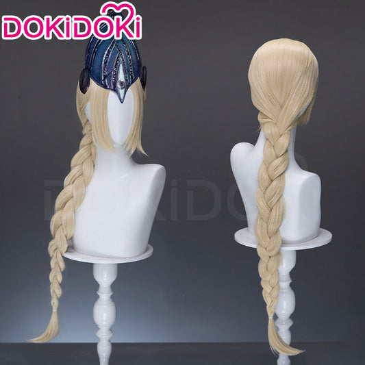 【Ready For Ship】DokiDoki Game Dark Souls Cosplay Ciaran Wig Long Braid Blonde Hair Lord's Blade Ciaran