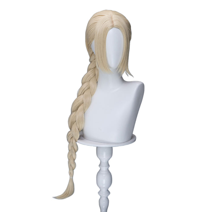 【Ready For Ship】DokiDoki Game Dark Souls Cosplay Ciaran Wig Long Braid Blonde Hair Lord's Blade Ciaran