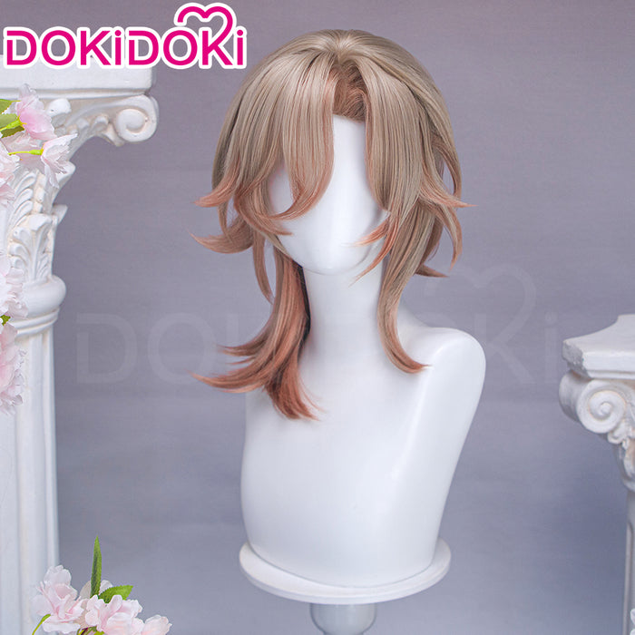 【Ready For Ship】DokiDoki Game Honkai: Star Rail Cosplay Kuchiba Wig Long Curly Brown Hair Planarcadia