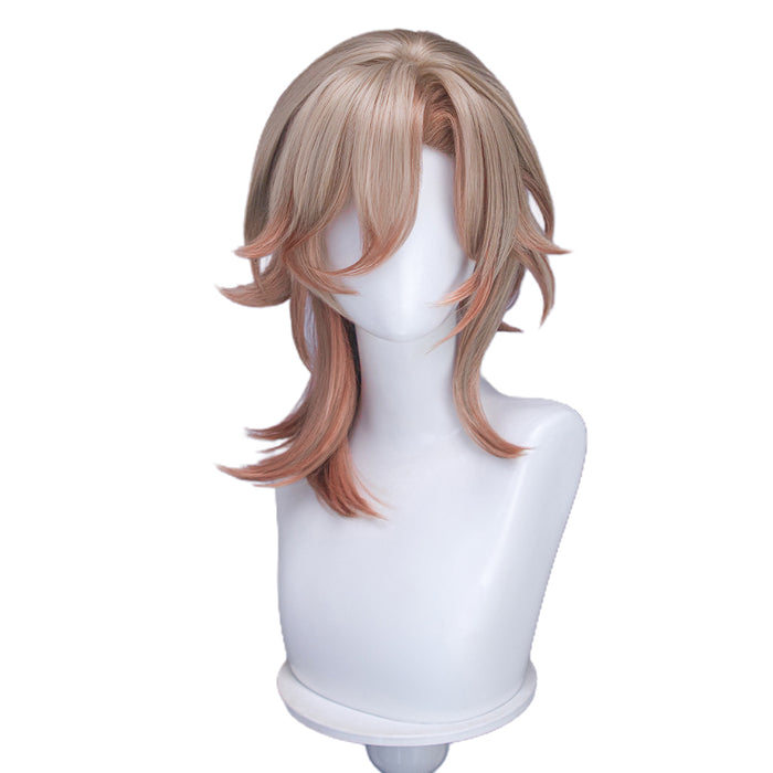 【Ready For Ship】DokiDoki Game Honkai: Star Rail Cosplay Kuchiba Wig Long Curly Brown Hair Planarcadia
