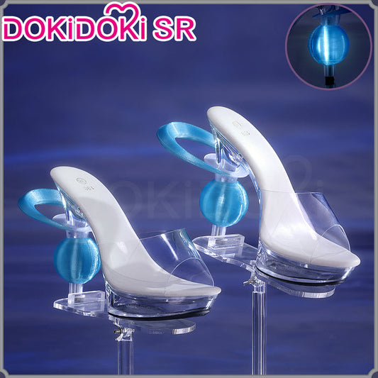 【Ready For Ship】DokiDoki-SR Game Genshin Impact Cosplay Columbina Shoes Moon Maiden Song of the Welkin Moon Nod Krai