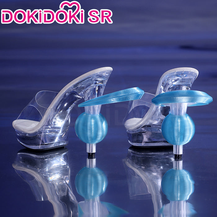 【Ready For Ship】DokiDoki-SR Game Genshin Impact Cosplay Columbina Shoes Moon Maiden Song of the Welkin Moon Nod Krai