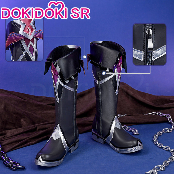 【Ready For Ship】DokiDoki-SR Game Genshin Impact Cosplay Durin Shoes Song of the Welkin Moon