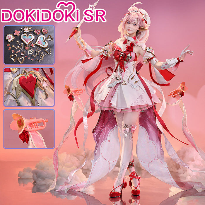 【Ready For Ship】DokiDoki-SR Game Honkai Impact 3rd Cosplay Elysia Costume Messenger of Love New Battle Suit