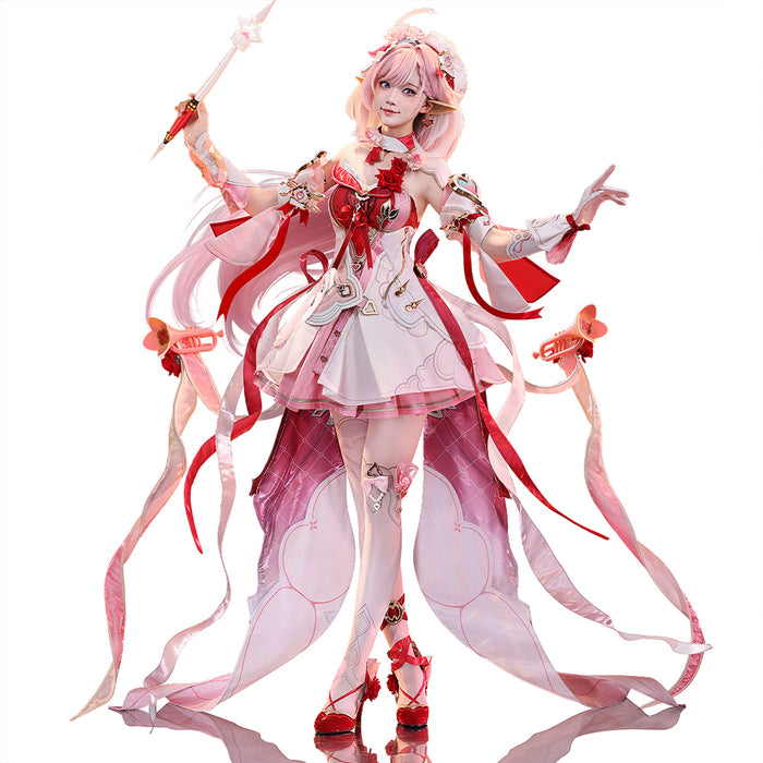 【Ready For Ship】DokiDoki-SR Game Honkai Impact 3rd Cosplay Elysia Costume Messenger of Love New Battle Suit