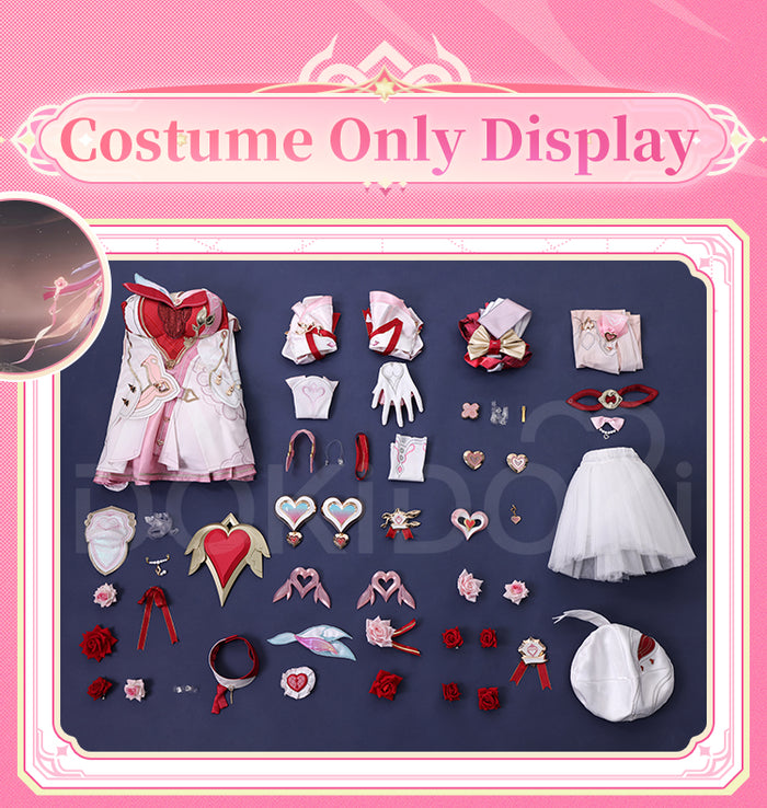 【Ready For Ship】DokiDoki-SR Game Honkai Impact 3rd Cosplay Elysia Costume Messenger of Love New Battle Suit