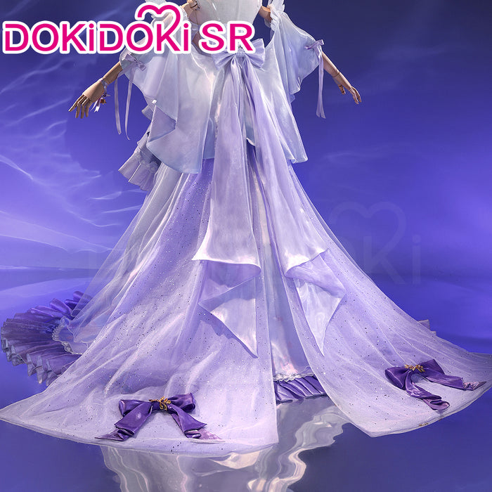 【Ready For Ship】DokiDoki-SR Game Honkai Impact 3rd  Cosplay Elysia Costume Purple Dress Elegy of the Flower Doujin