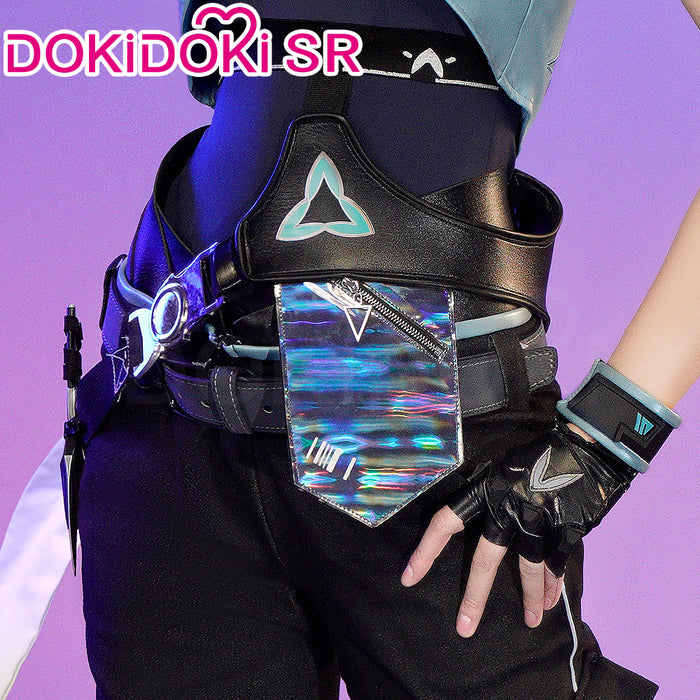 【Ready For Ship】DokiDoki-SR Game Valorant Cosplay Jett Costume Joon-Hee