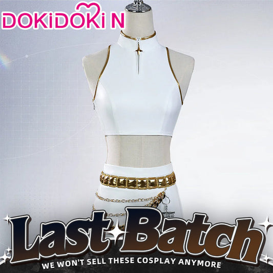 【Ready For Ship】【Last Batch】DokiDoki-N Movie Anime KPOP KILLER Cosplay Costume WHITE SERIES