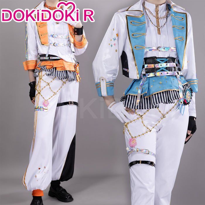 【Ready For Ship】【Last Batch】DokiDoki-R Game Cosplay Orange White Blue Costume Thanks Festival