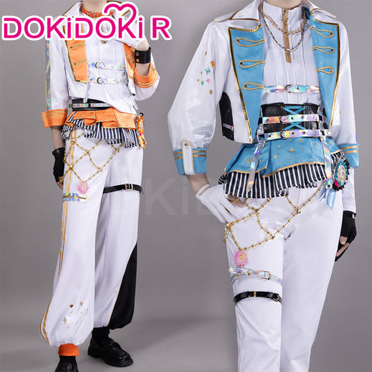 【Ready For Ship】【Last Batch】DokiDoki-R Game Cosplay Orange White Blue Costume Thanks Festival
