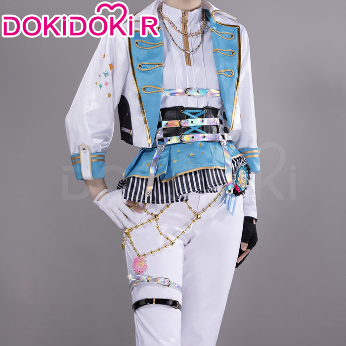 【Ready For Ship】【Last Batch】DokiDoki-R Game Cosplay Orange White Blue Costume Thanks Festival