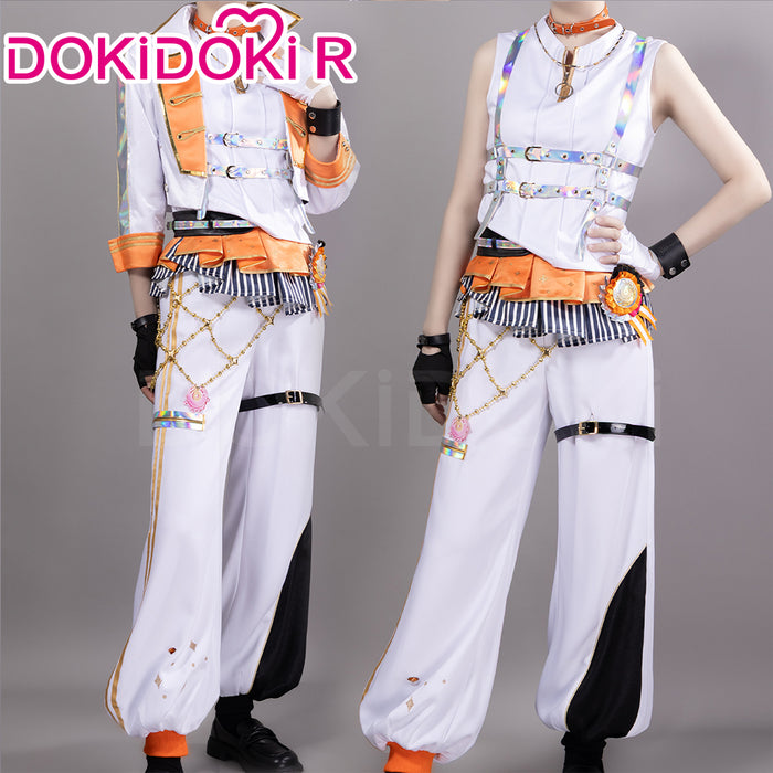 【Ready For Ship】【Last Batch】DokiDoki-R Game Cosplay Orange White Blue Costume Thanks Festival