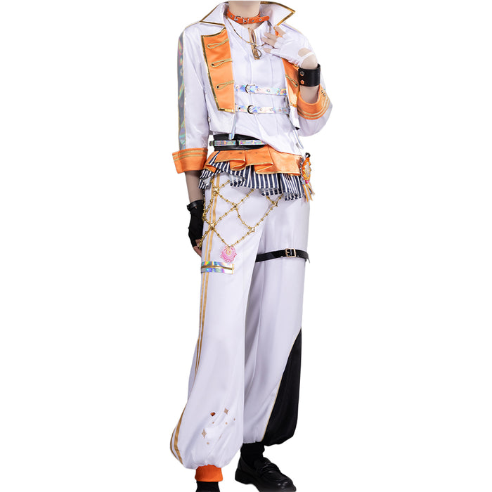 【Ready For Ship】【Last Batch】DokiDoki-R Game Cosplay Orange White Blue Costume Thanks Festival