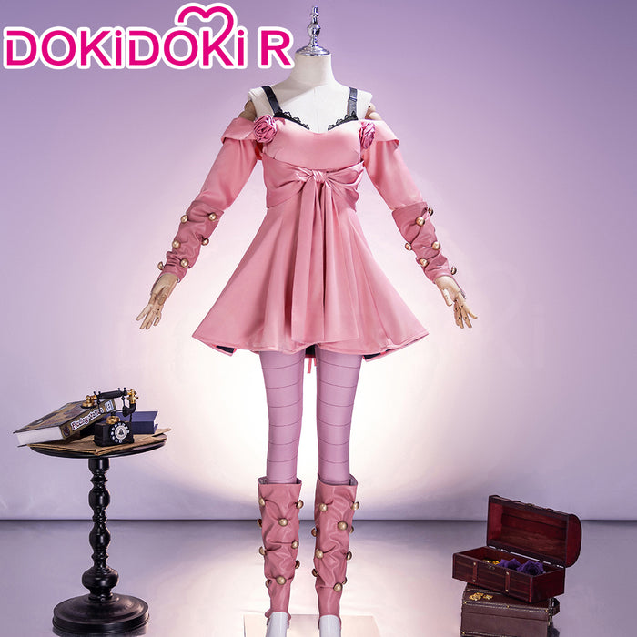 【Ready For Ship】【Size S-2XL】DokiDoki-R Anime Cosplay Costume Pink Rose Dress SBR