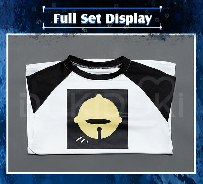 【Ready For Ship】【Size S-3XL】DokiDoki-R Movie Anime Cosplay Costume Daily Wear Top Only T-shirt Halloween