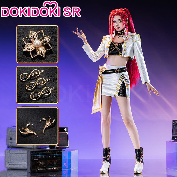 【Ready For Ship】【Size S-3XL】DokiDoki-SR Movie Anime KPOP KILLER Cosplay Costume GOLD SERIES Window Display Version