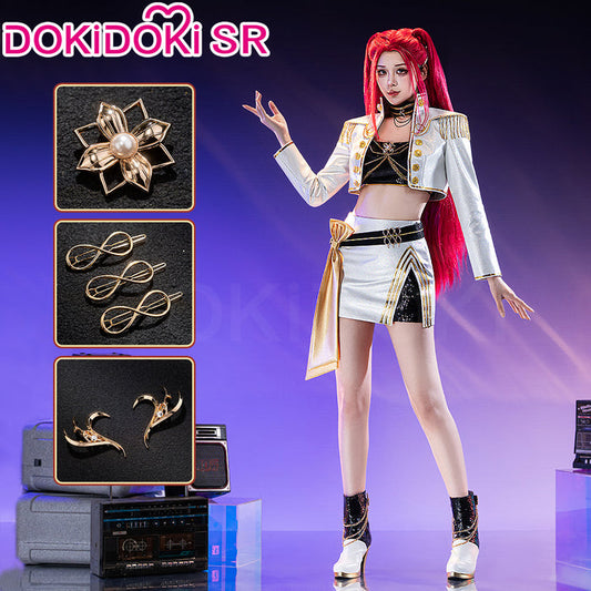 【Ready For Ship】【Size S-3XL】DokiDoki-SR Movie Anime KPOP KILLER Cosplay Costume GOLD SERIES Window Display Version