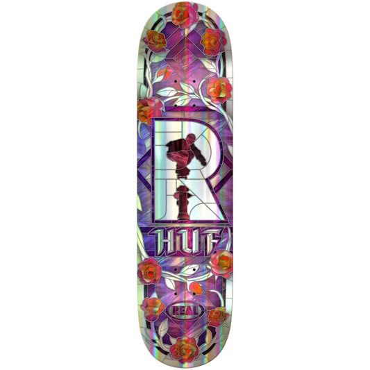 REAL - HUFNAGEL - HOLOGRAPHIC CATHEDRAL DECK 8.25