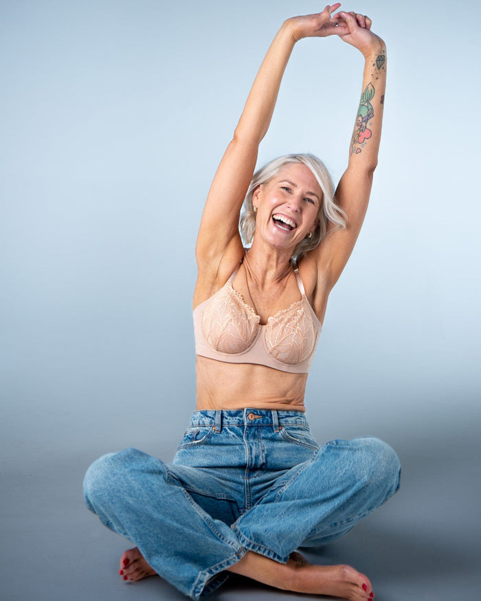 Refined Flexiwire Full Cup Bra - Cashmere