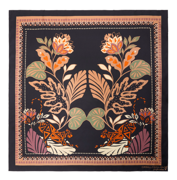 Renee Scarf in Crouching Cheetah