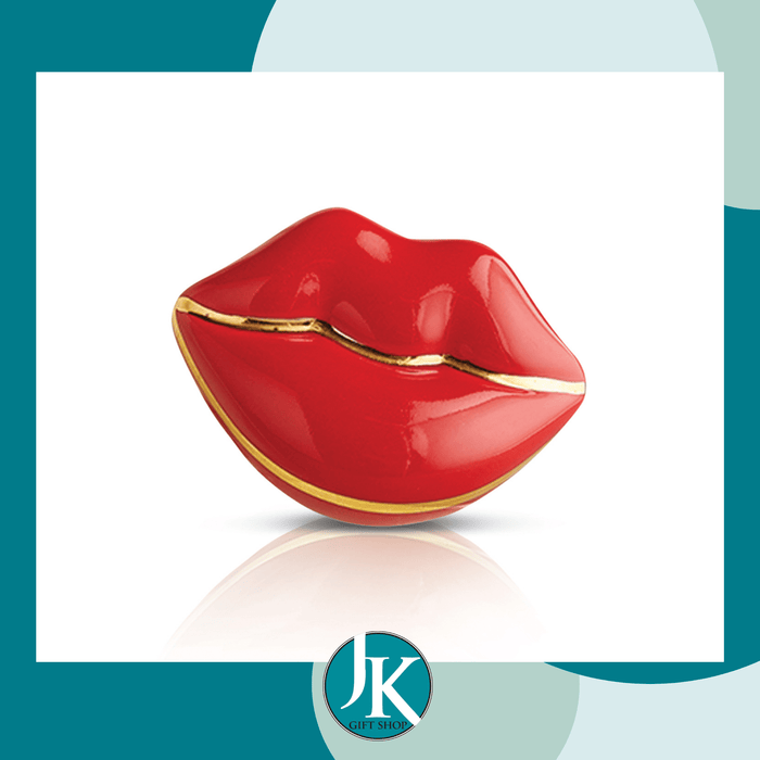 Retired Nora Fleming Mini Lips Smooches A249  Smooches