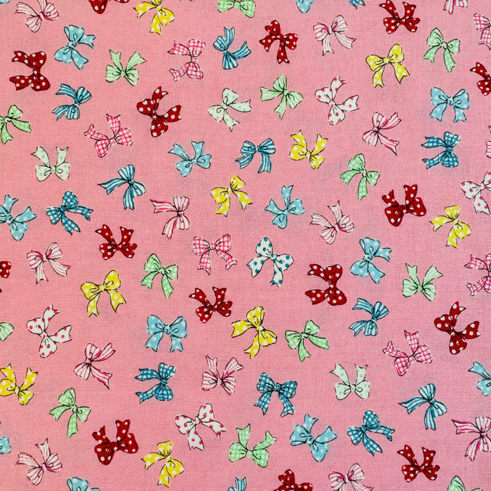 Ribbon Shower - Pink (B)- Atsuko Matsuyama - 30's Collection - Yuwa