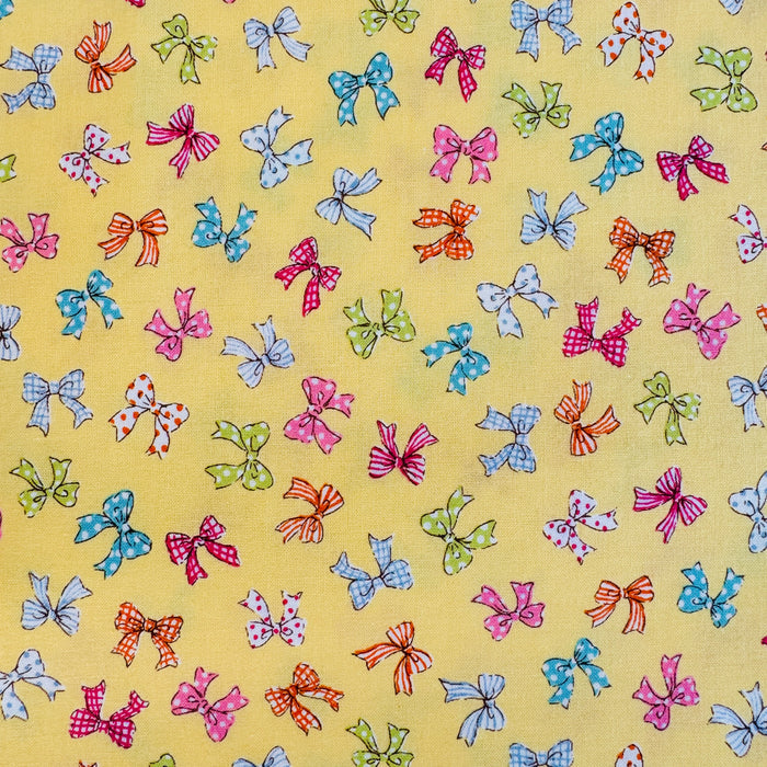 Ribbon Shower - Yellow (C)- Atsuko Matsuyama - 30's Collection - Yuwa