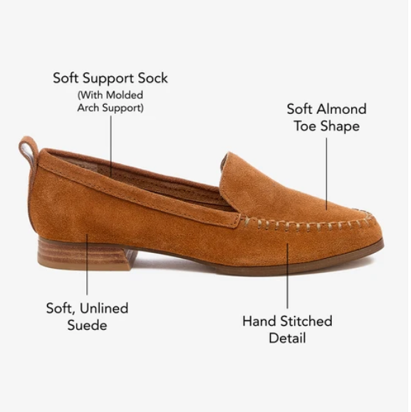 Robbie Cognac Loafer