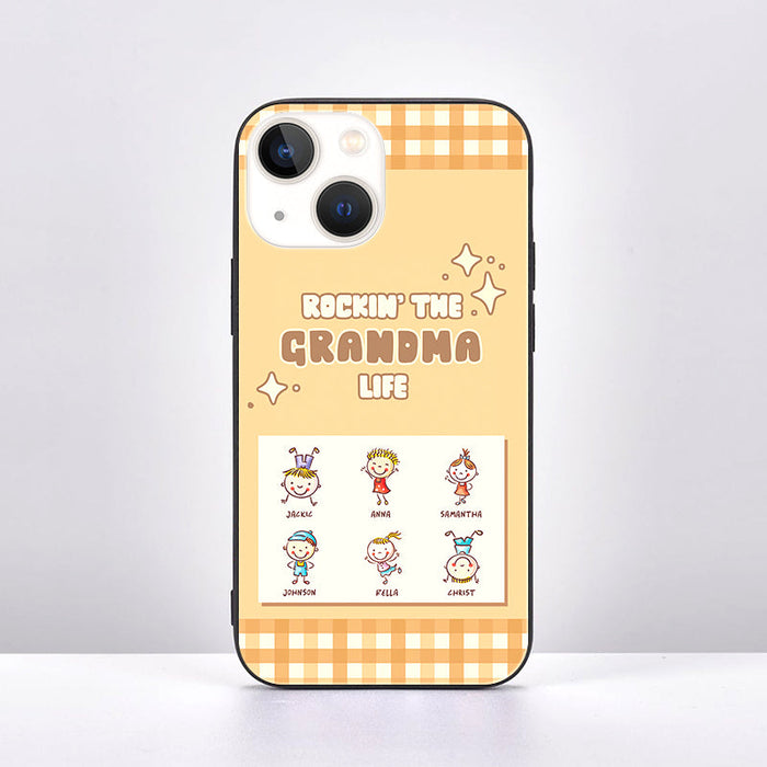 Rockin' This Amazing Grandma Life - Gift For Grandma - Personalized Phone Case