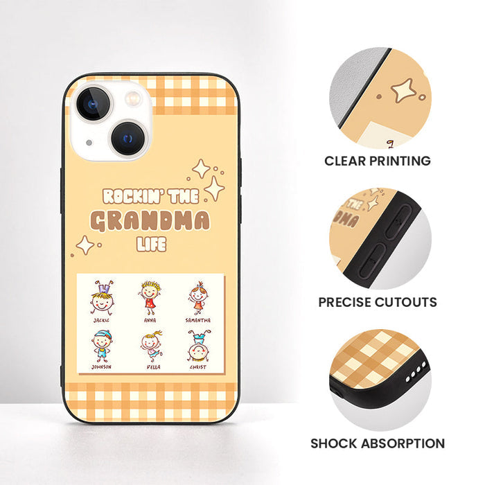 Rockin' This Amazing Grandma Life - Gift For Grandma - Personalized Phone Case