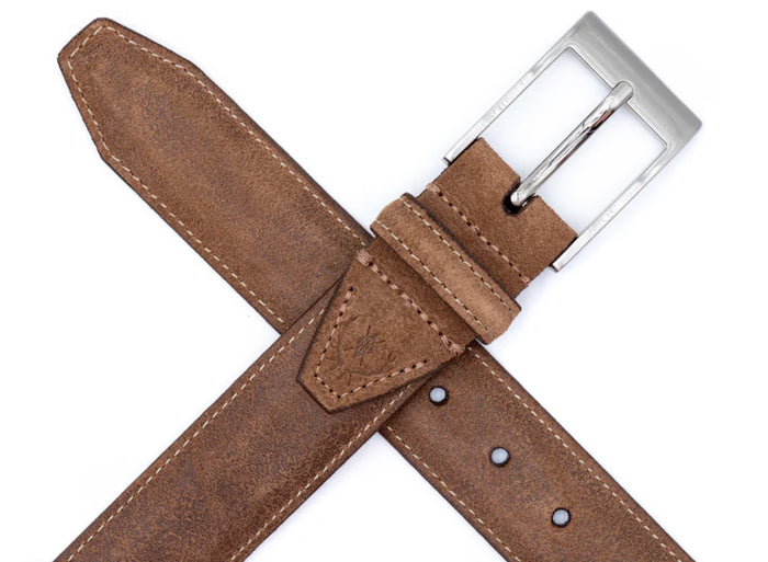 Royal Suede Belt - French Roast
