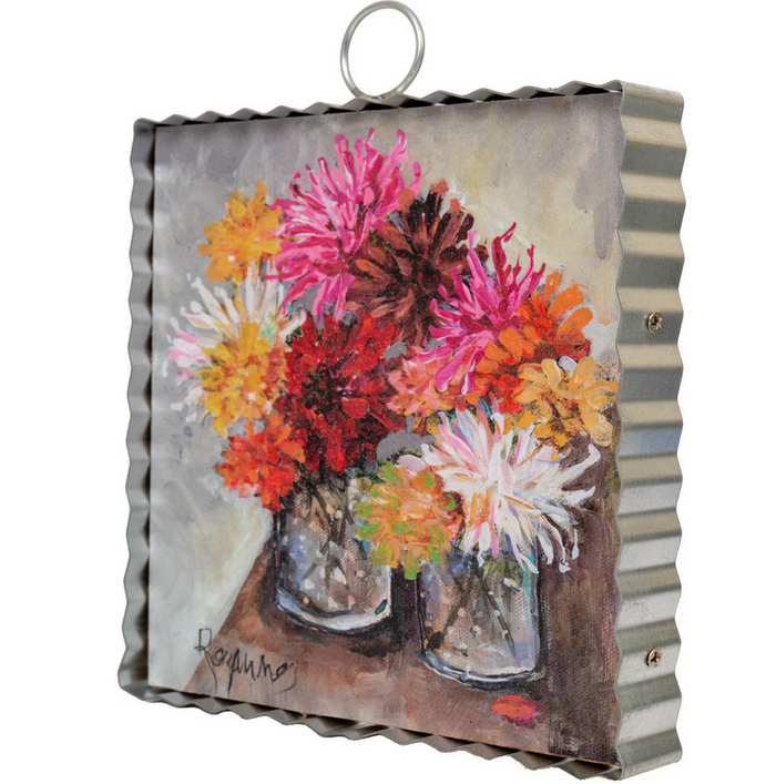 RTC Mini Gallery Jars of Zinnia