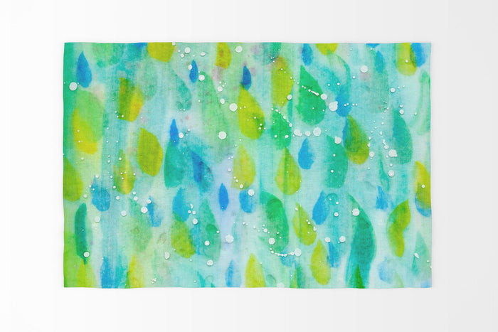 Rugs And Carpet, Large Rug, Thick Carpet, Rectangle Area Rug, Green Rug, Abstract Rug, Modern Rug, Room Decor, Made In Usa, Flat Woven Rug