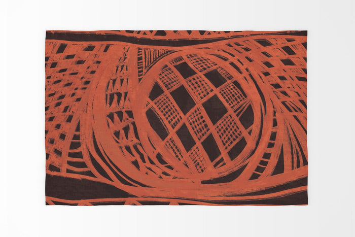 Rugs And Carpet, Oversize Rug, Thick Carpet, Rectangle Rug, Red And Black Rug, Abstract Rug, Modern Rug, Made In Usa, Flat Woven Rug